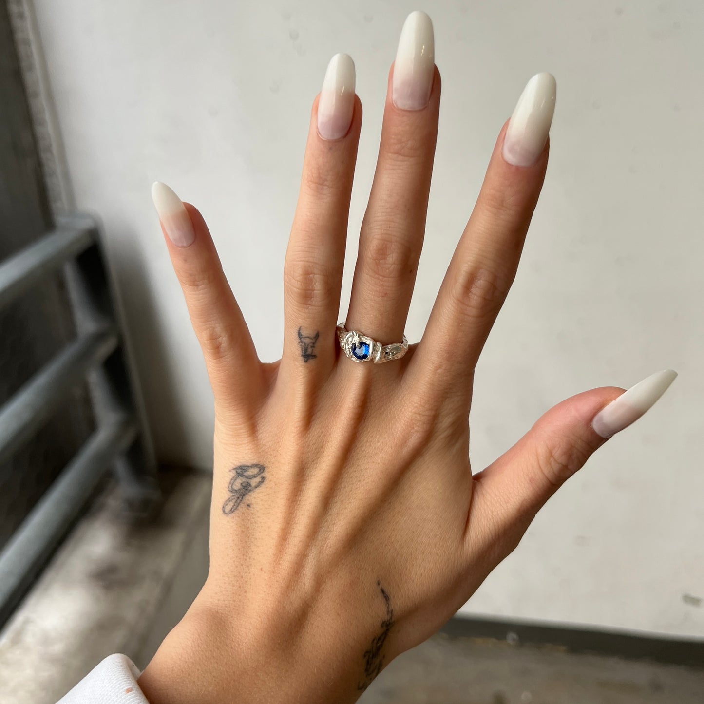 BLUE ROSE RING