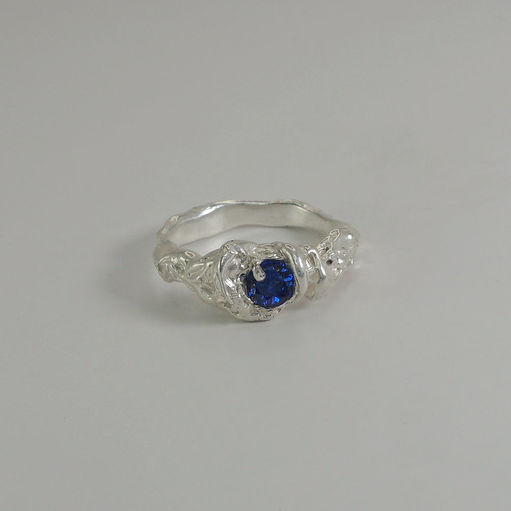BLUE ROSE RING