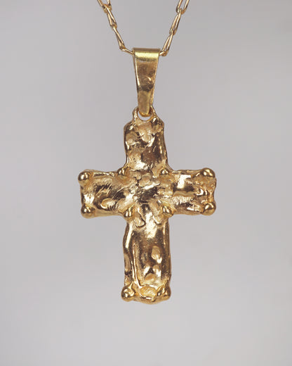 CROSS PENDANT GOLD