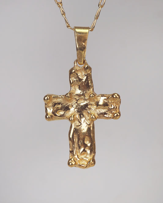 CROSS PENDANT GOLD