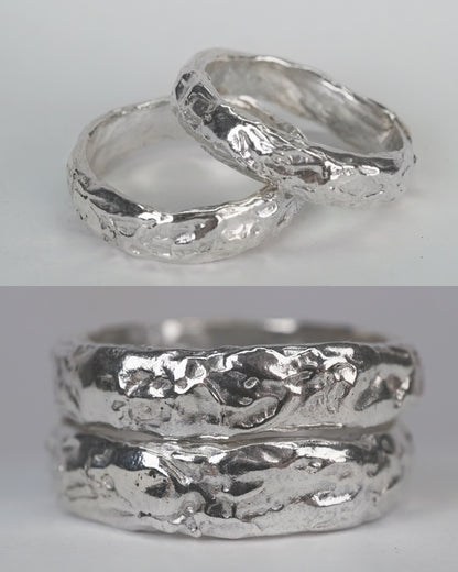 SILVER WEDDING BAND