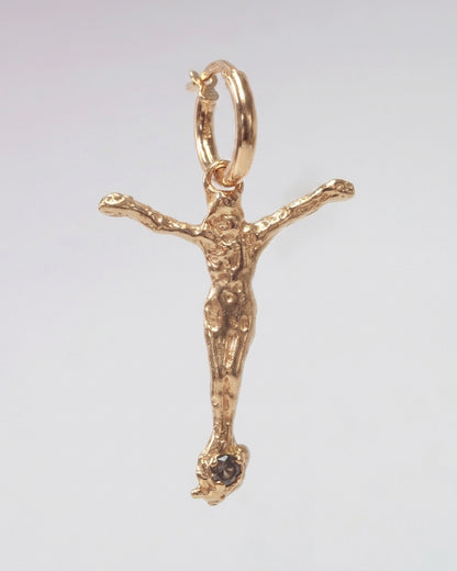 JESUS EARRING GOLD