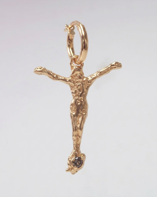 JESUS EARRING GOLD