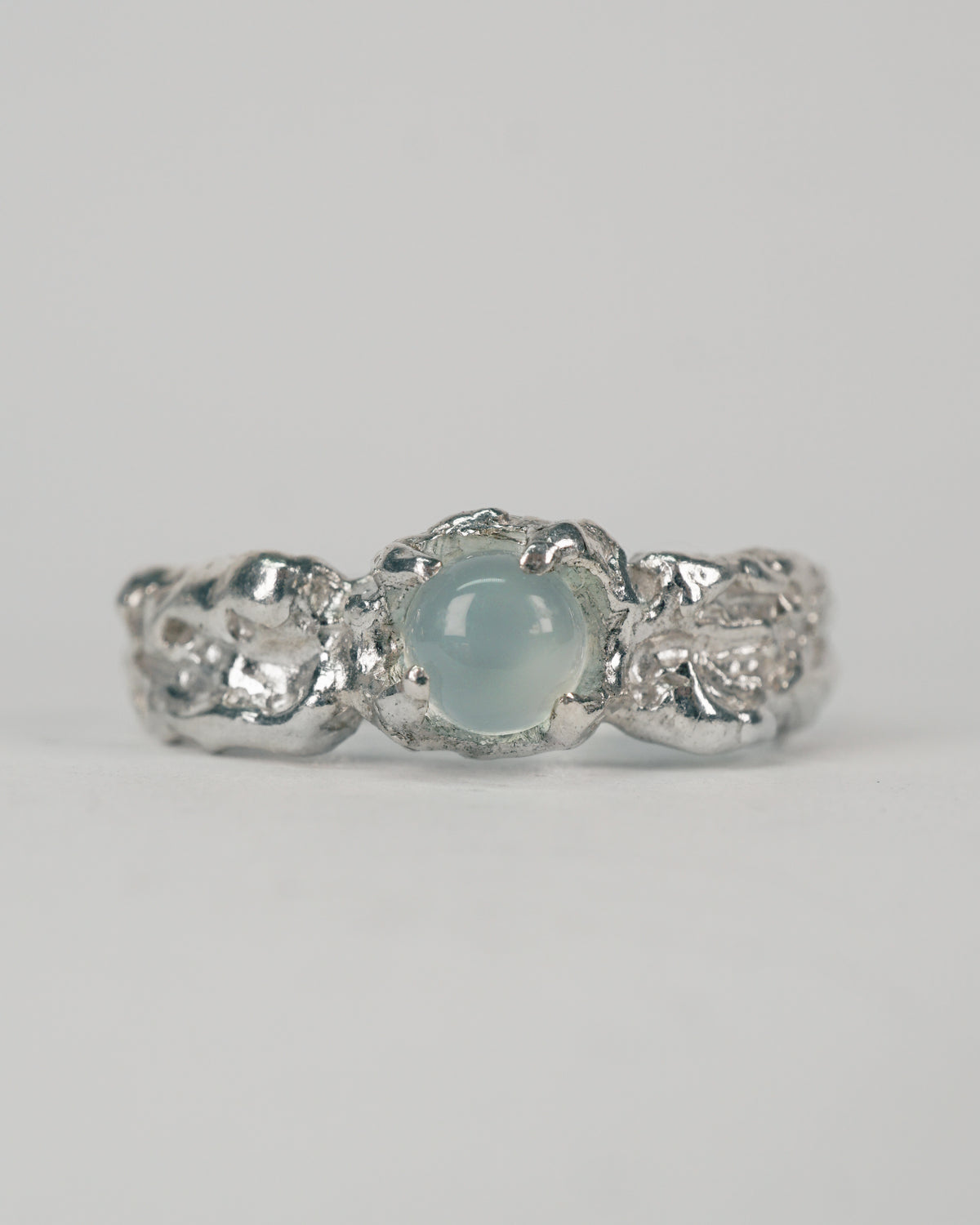 BLUE AGATE RING