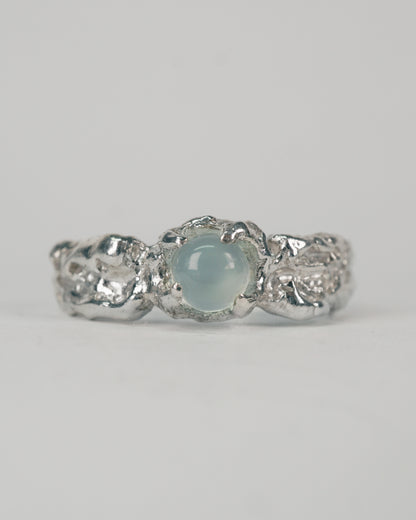 BLUE AGATE RING
