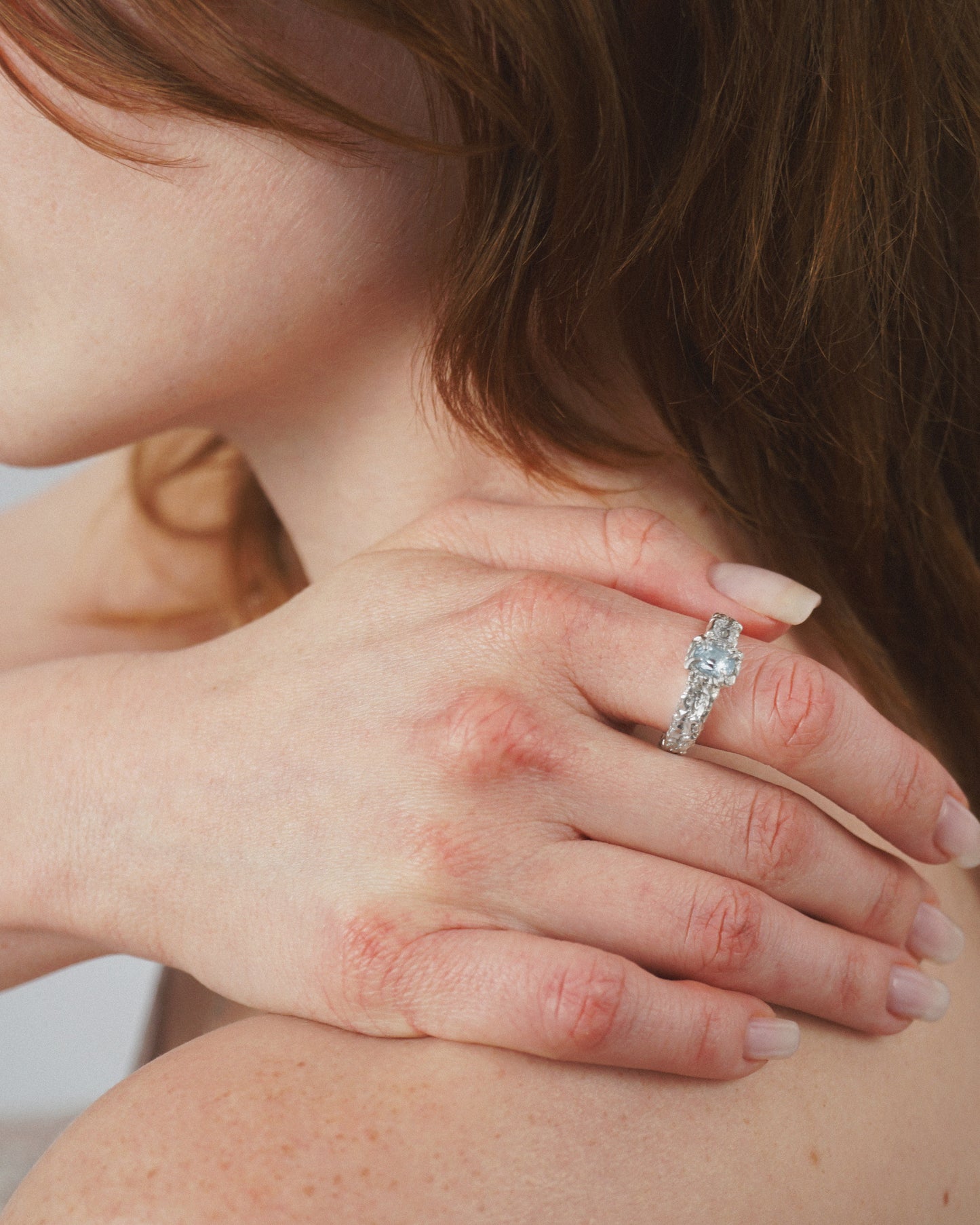 AZURIELLE TOPAZ RING