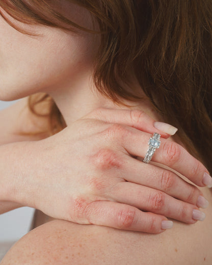 AZURIELLE TOPAZ RING