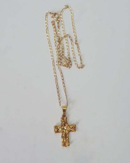 CROSS PENDANT GOLD