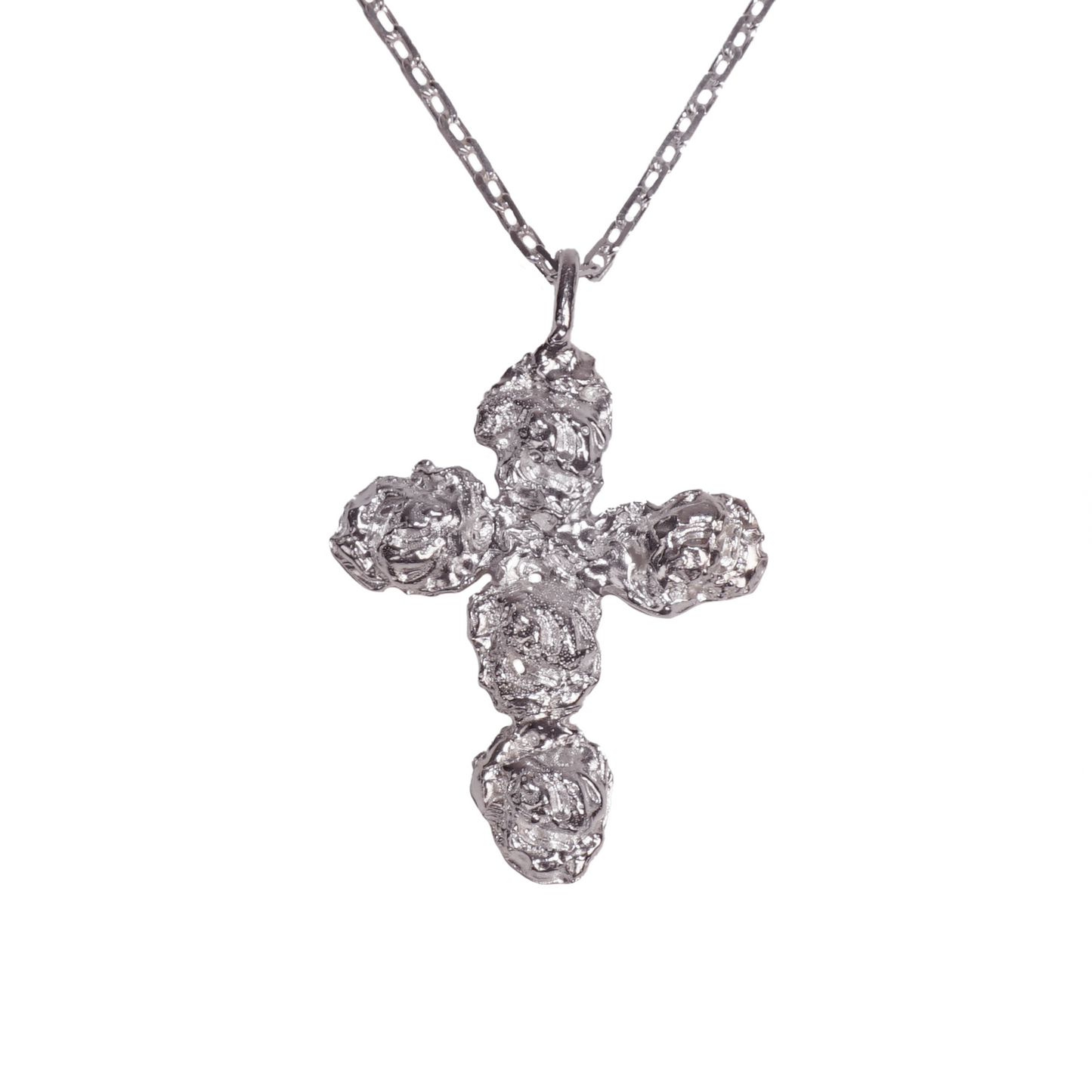 ROSE 02 CROSS PENDANT