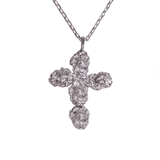 ROSE 02 CROSS PENDANT