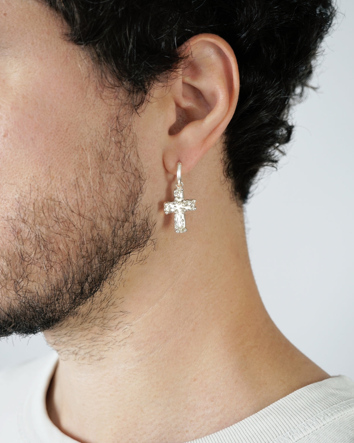 CROSS EARRING