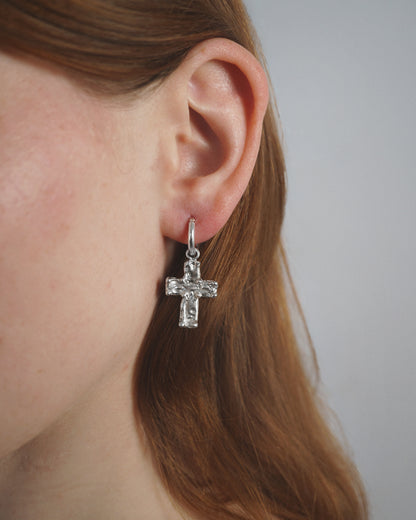 CROSS EARRING