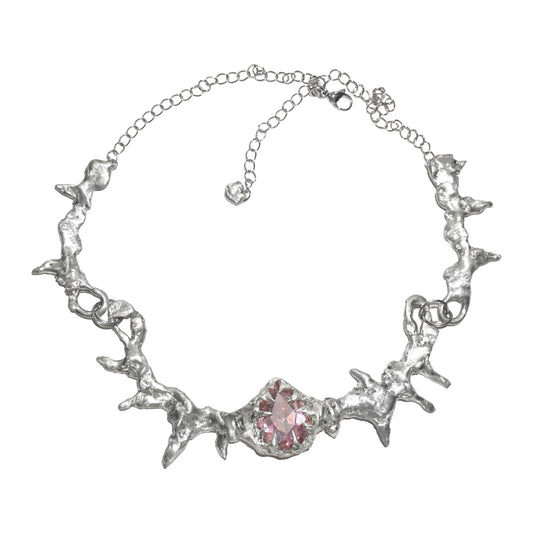 MELTED PINK NECKLACE 02