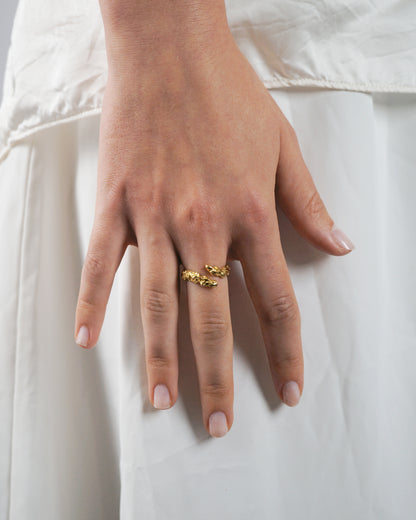 NO CONNECTION RING GOLD