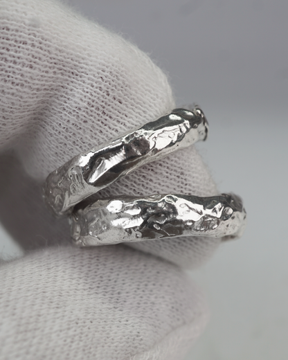 SILVER WEDDING BAND