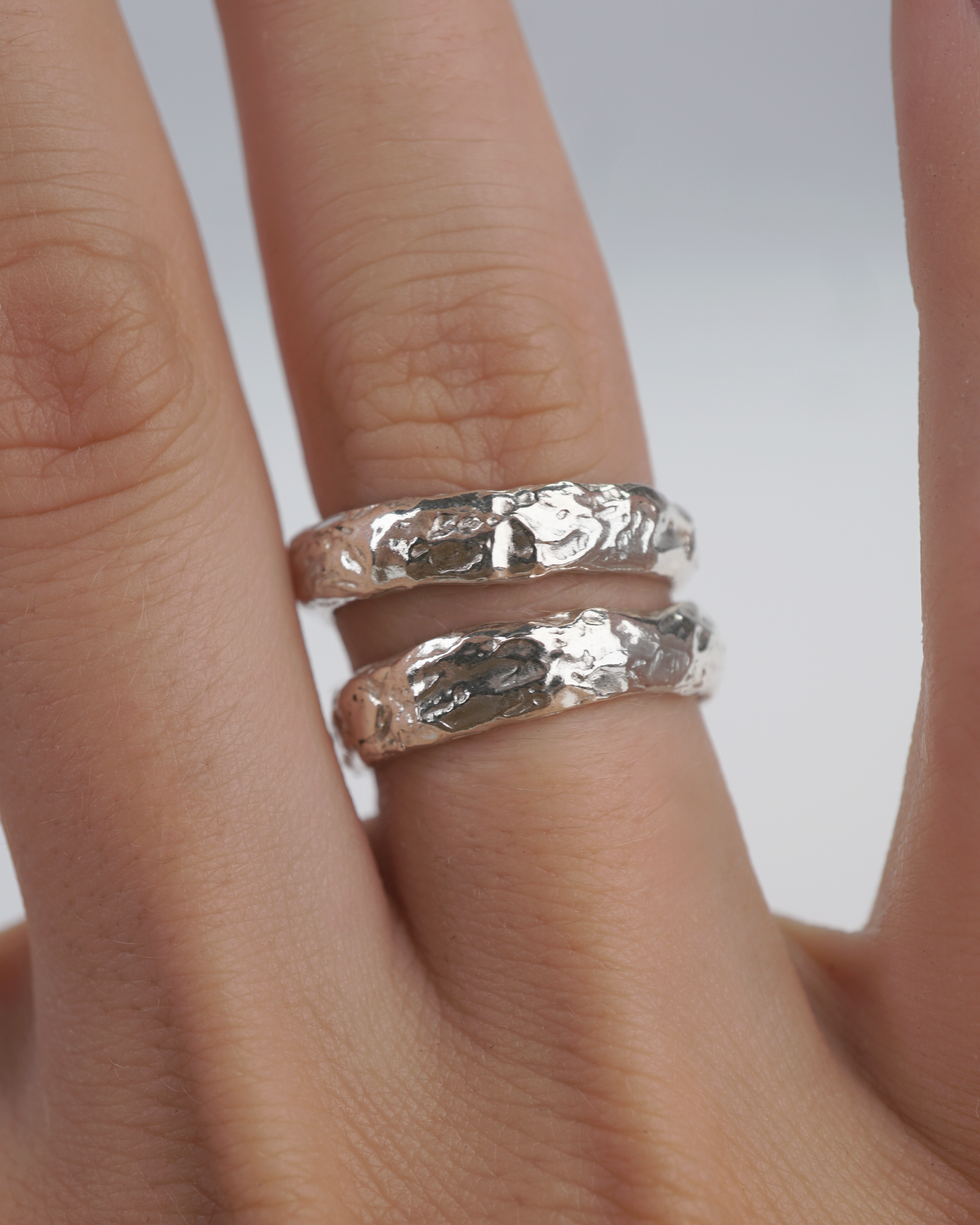 SILVER WEDDING BAND
