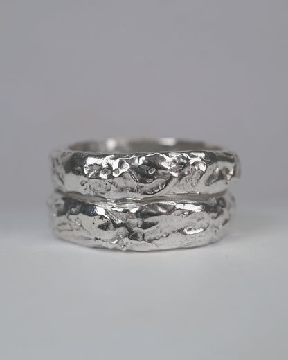SILVER WEDDING BAND